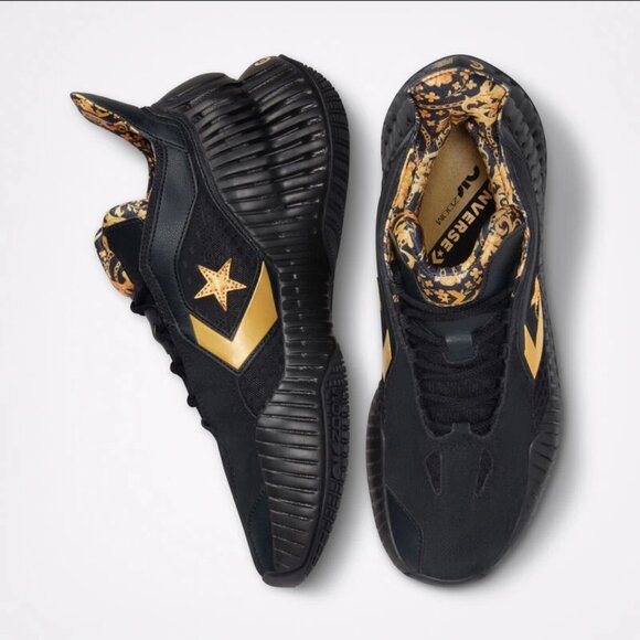 Converse Men's All Star BB Prototype CX Mid A02515C Black/Gold Sizes 7 - 9 - Picture 3 of 7